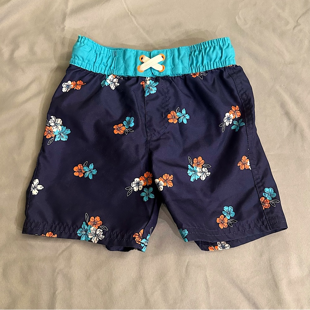 Cat & Jack - Swim Trunks - Navy - Sz: 3T